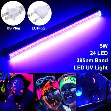 Save extra with no cost emi. Buy Portable Led Uv Black Light Fixtures Dj Equipment 11 8inch Black Uv Light Bar 24 Led Strip Lights Party Club Stage Blacklight Halloween Home Decor At Affordable Prices Price 17 Usd Free Shipping