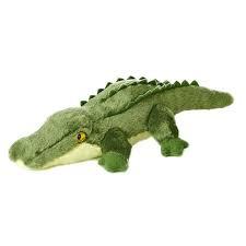 Little Stuffed Alligator Mini Flopsie By Aurora Plush Soft Toy Artistic Toy