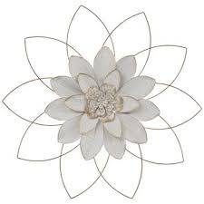 Check spelling or type a new query. White Gold Flower Metal Wall Decor Hobby Lobby 1810456 Flower Wall Decor Gold Flowers Metal Wall Decor