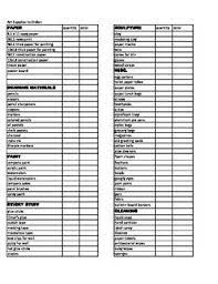 Art Supply List Art Supplies List Art Classroom Management Art Lessons Elementary