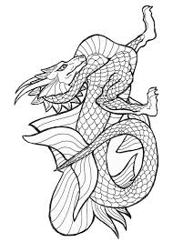 30 Disegni Di Draghi Da Colorare Disegni Disegni Drago Bellissimi Disegni