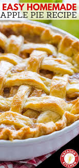 Apple Pie Recipe Apple Pie Recipe Easy Easy Pie Recipes Classic Apple Pie Recipe