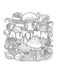 This is a coloring sheet of the fall leaves. Fall Coloring Pages For Adults Best Coloring Pages For Kids