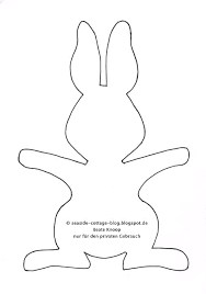 Last Minute Diy Bunte Osterhasen Girlande Seaside Cottage Vorlage Osterhase Bastelvorlagen Ostern Osterhase