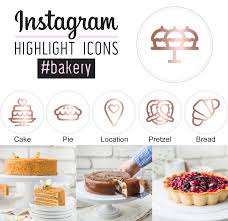 Birthday Cake Instagram Highlight Cover Black Bakery Instagram Story Highlights In 2020 Bakery Cake Icon Instagram Story