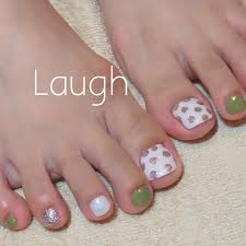 夏旅行海女子会フット Laugh Nailのネイルデザインno2461053