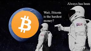 Зачем фонд grayscale investments активно скупает большую часть добытых биткоинов. Wait Bitcoin Is The Hardest Money Always Has Been Meme Memezila Com