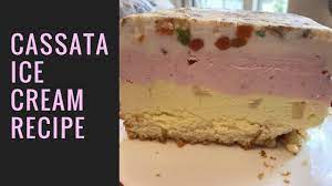 Cassata Sugar Free Ice Cream Recipe Cassata Cake Cassata Ice Cream Cake Recipe Ami S Cook Sugar Free Ice Cream Recipe Sugar Free Ice Cream Ice Cream Cake