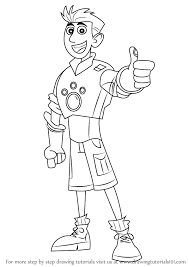How To Draw Chris Kratt From Wild Kratts Drawingtutorials101 Com Wild Kratts Drawings Wild