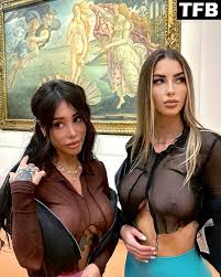 Alexis Mucci & Eva Menta flash their explicit boobs - TheFappening