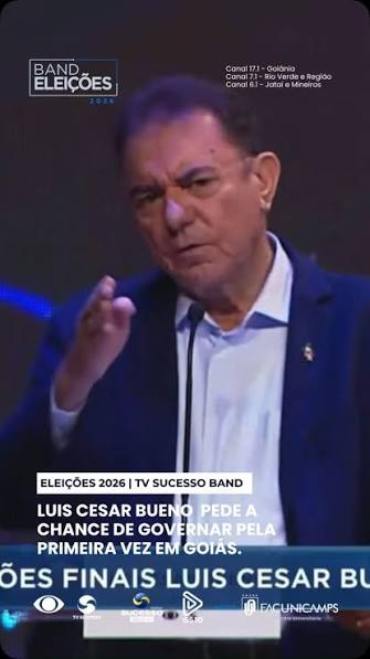 Luís César Bueno pede a chance de ser governador de Goiás pelo PT.