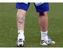 Después del mazazo del 2018, de ese mundial en el que. Amor A Flor De Piel Futbolistas Con Tatuajes De Sus Hijos