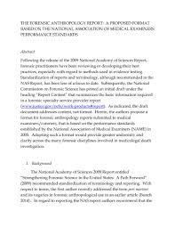 Anthropology Research Proposal Example Pdf The Forensic Throughout Forensic Report Template Research Proposal Example Forensic Anthropology Proposal Example