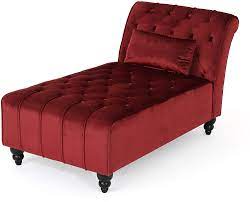 Choose from contactless same day delivery, drive up and more. Amazon Com Christopher Knight Home Rubie Velvet Chaise Garnet Home Kitchen