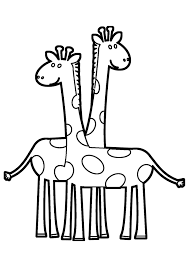 A girafa é um animal conhecido pelo seu longo pescoço. 34 Desenhos De Girafas Para Colorir Desenhos Para Colorir