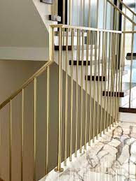 Brass Railings Design For Home Stair Railing Design Handrail Design Railing Design