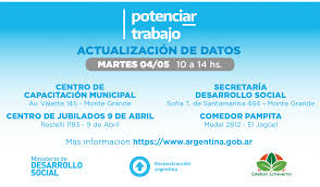 Pngkey provides millions of hd png images for free download. Nueva Jornada De Actualizacion De Datos Para Titulares Del Programa Potenciar Trabajo Esteban Echeverria