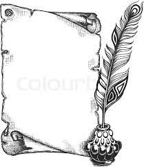 Feather Design Baby Clip Art Border Design Borders For Paper