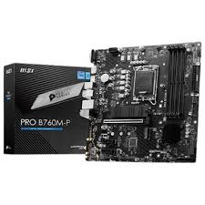 MOTHERBOARD LGA1700 MSI PRO B760M-P DDR5
