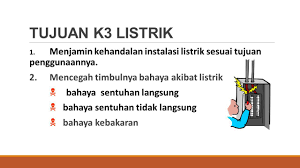 Kesehatan dan keselamatankesehatan dan keselamatan kerja (k3)kerja (k3) tenaga lisriktenaga lisrik zara vhoenna chantiarazara vhoenna chantiara bona fransiscobona fransisco hendra saputrahendra saputra adetio pratamaadetio pratama m e s i n 1 b 2. K3 Listrik Dan Lift Nama Yunita Puspa Ningrum Npm Mata Kuliah Keselamatan Dan Kesehatan Kerja Danger Ppt Download