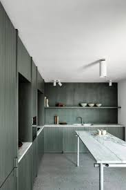 Dark olive green shaker kitchen in hove devol crittall style. Thirty Kitchens Designed By Architects