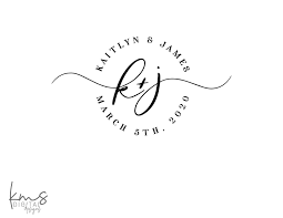 Custom Wedding Logo Wedding Monogram Wedding Initials Etsy Wedding Logos Monogram Wedding Wedding Logo Monogram