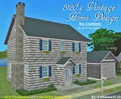 Foxsta live at the basement 818. Mod The Sims 1920 S Vintage Home Design 1 Click Foundation No Slope Basement 59th In The Series