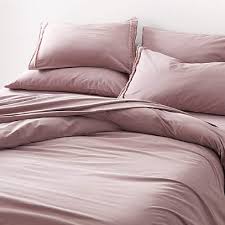 Shop for queen flat sheets at bed bath & beyond. Organic Cotton Dusty Lilac Duvet Covers Crate And Barrel