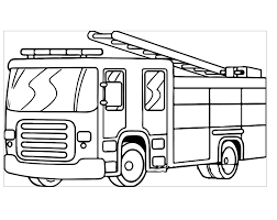This coloring page belongs to these categories: Good Fire Truck Coloring Page Free Printable Coloring Pages For Kids