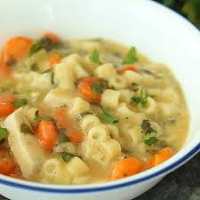 Creamy Chicken Noodle Soup I Made This One In The Instant Pot But I Also Have A Slow Cooker Version With Images Instant Pot Recipes Creamy Chicken Soup Cooking A Roast
