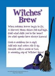 Pin By Phyllis James On Halloween Halloween Poems Spooky Halloween Drinks Witches Brew