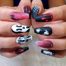 The Best Halloween Nail Designs In 2018 Stylish Belles Halloween Acrylic Nails Halloween Nail Designs Halloween Nail Art