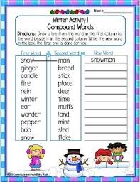 Pin By Janeice Wright On January Winter For Elementary Compound Words Winter Activities Teacher Help