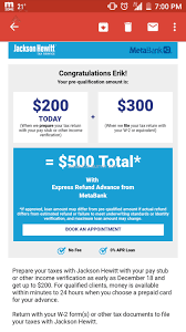 How do i apply for the smarline loan that jackson hewitt is offering. Jackson Hewitt Early Advance Scam Preys On Poor People Jun 11 2019 Pissed Consumer