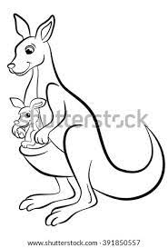Kangaroo clipart black and white. Kangaroo Clip Art Kangaroo Clipart Black And White Stunning Free Transparent Png Clipart Images Free Download