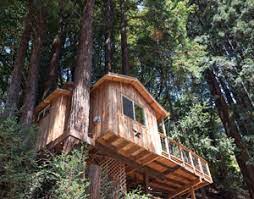 Welcome to the redwood tree house. Hidden California Treehouse Inns