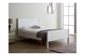 Baxton studio gabby metal and wood platform bed. Limelight Taurus 3ft Single White Low Foot End Wooden Bed Frame