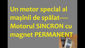 Rigle si encodere de masura. Un Motor Special Al MaÈ™inii De SpÄƒlat Motorul Sincron Cu Magnet Permanent Youtube