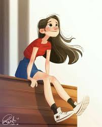 Pin De Monica Tandazo Em Artes Personagens Pixar Desenho De Personagens Garotas Inteligentes