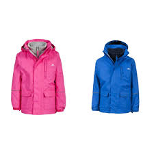Trespass childrens/kids novah waterproof jacket online bestellen. Trespass Kinder Kids Prime Ii Wasserdichte 3 In 1 Jacke Fruugo Lu