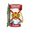 The arsenal is ten miles from north to south and three miles from west to east. 1