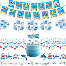 Maybe you would like to learn more about one of these? Shark Balloons Ocean Theme Party Supplies Shark Balloons Big Shark Foil Balloons Happy Birthday Banner Latex Balloons Baby Shower Birthday Party Decorations Set For Kids Shopee Malaysia