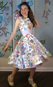 Diy A Coloring Book Dress Book Dress Art Teacher Outfits Dresses