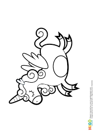 La licorne noire, comme son nom l'indique, a une fourrure noire avec une corne rouge et des sabots. Coloriage Licorne Kawaii En Ligne Gratuit A Imprimer