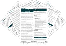 Example critical review journal article psychology | 2018. Dead Poets Society Character Analysis Litcharts