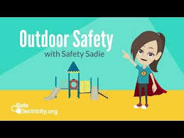 233 Outdoor Safety With Safety Sadie Youtube Outdoor Safety Child Safety Sadie