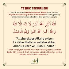 Teşrik tekbiri kaç defa getirilir. Yljmqtfokzbdqm