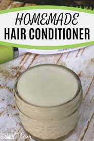 4 Ingredient Homemade Conditioner For Natural Hair Homemade Hair Conditioner Homemade Conditioner Homemade Hair Products