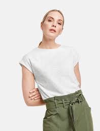 See more ideas about floral pattern, pattern, floral. Short Sleeve Top With A Subtle Floral Pattern In White Gerry Weber