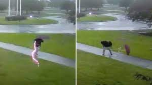 This is a truly devastating incident and our thoughts are. Video Shows Man Get Struck By Lightning While Walking In Storm In South Carolina 6abc Philadelphia